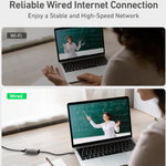 USB-A naar Ethernet-adapter 1G | SNEL