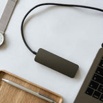 USB-C-Hub (5 in 1) | 4*USB-C+PD | Uflat
