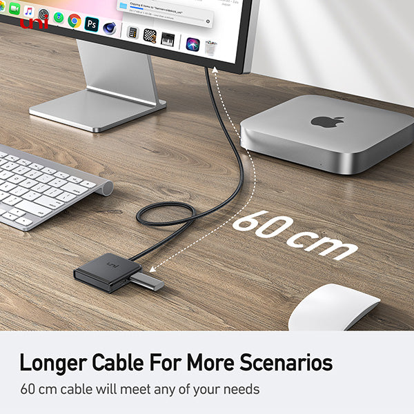 USB-C 5G-hub｜4*USB-C | Etherisch