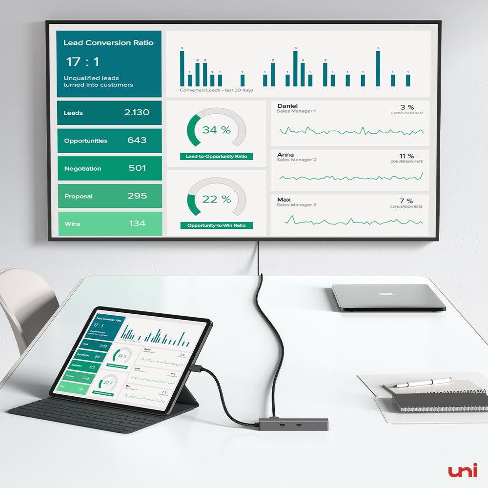 Концентратор USB-C (6 в 1) | ПД | Мечты