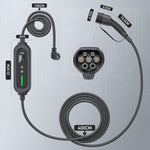 uni Type 2 充電ケーブル 3.68 kW、単相 | 6-16A