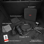 uni Type 2 充電ケーブル 3.68 kW、単相 | 6-16A