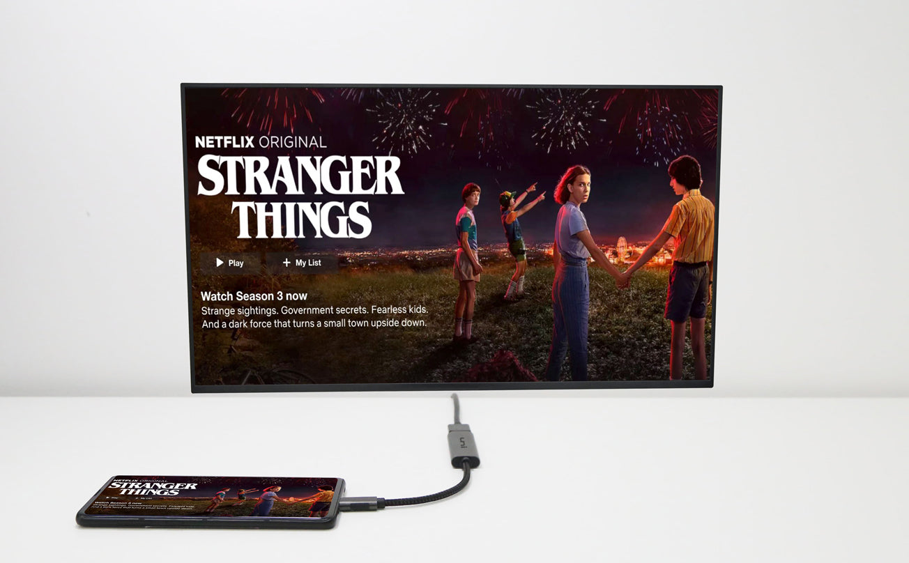 Stream from a Bigger Screen