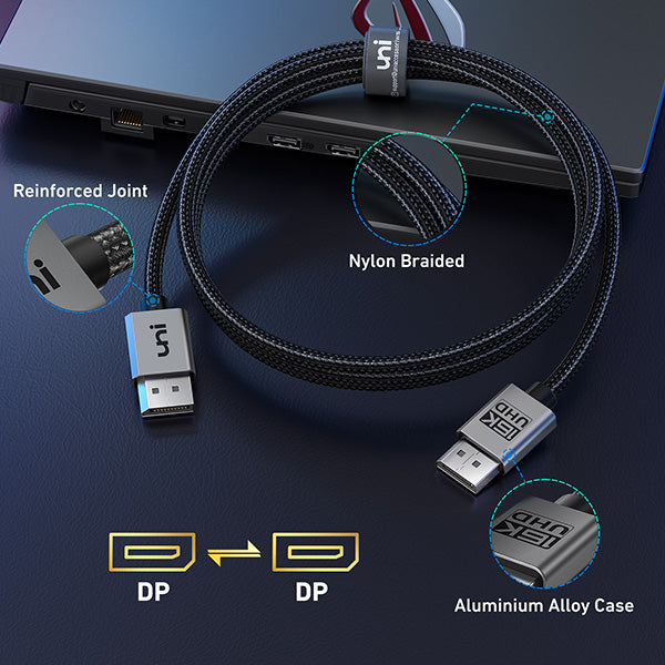 DisplayPort-naar-DisplayPort-kabel 6K bij 60 Hz | WEERGAVE