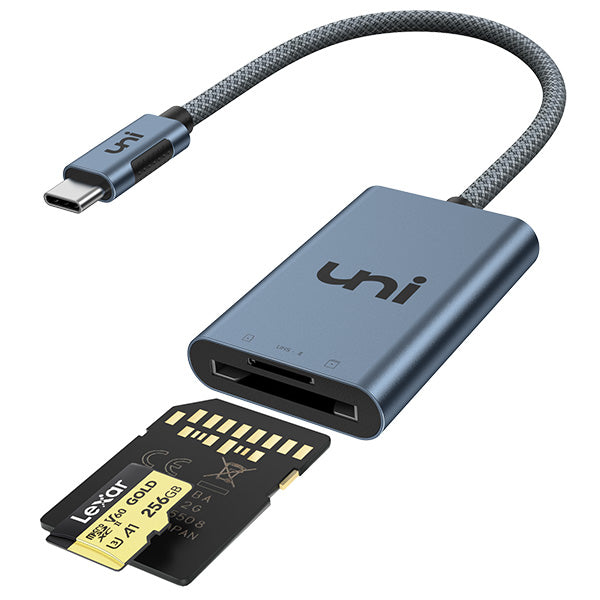 USB-C naar SD/MicroSD-kaartlezer | UHS-II  | PIXEL