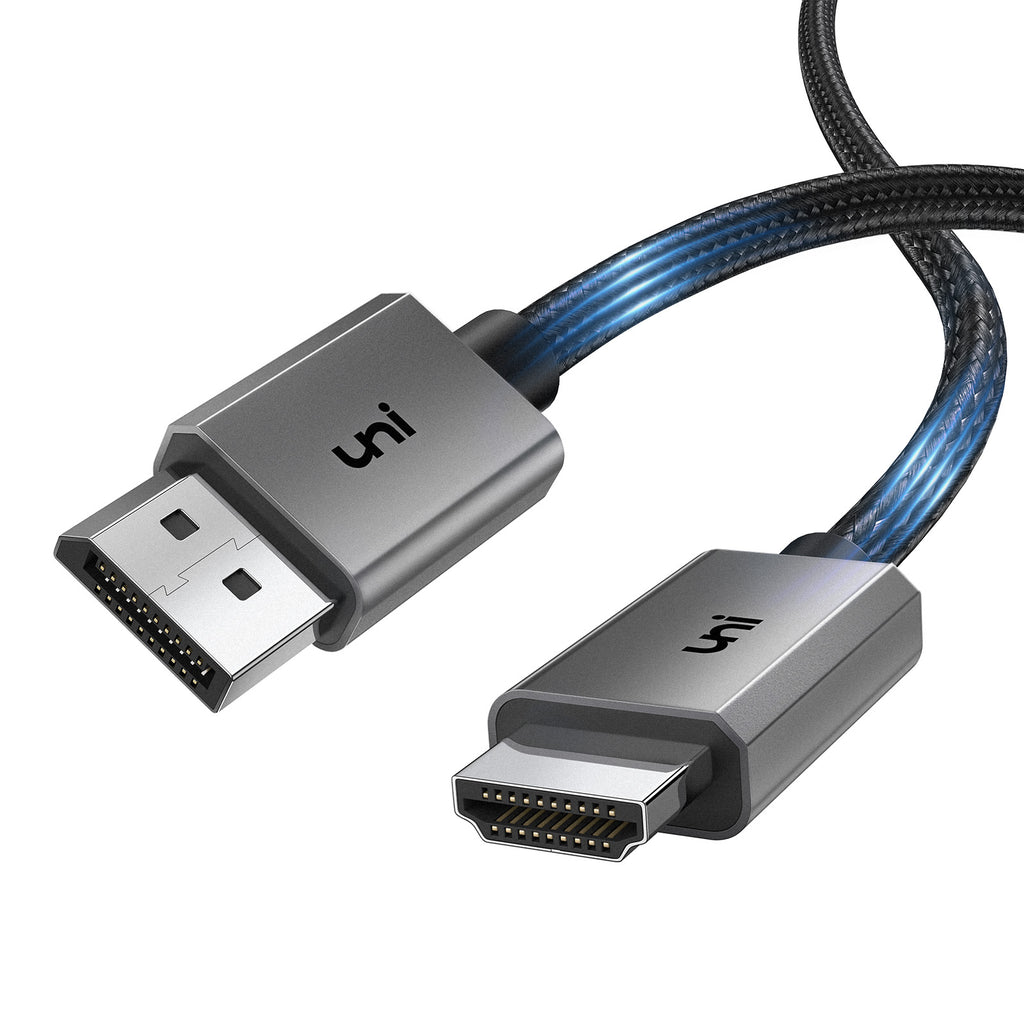 DisplayPort - HDMI ケーブル 4K ゲーミング ケーブル ゲーム ケーブル