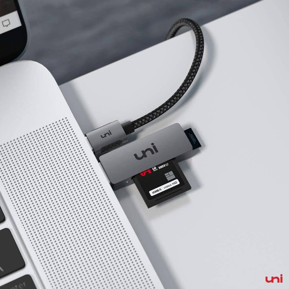 USB 3.0 to SD Card Reader / Micro SD / TF UHS-I | uni