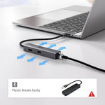 Aluminum USB-C Hub ( 5 in 1 ) | uni